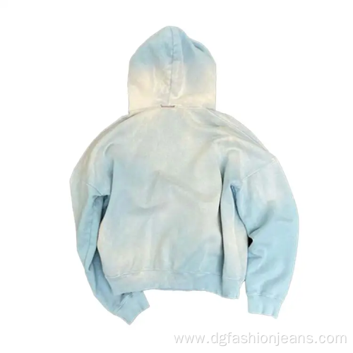 Custom Blank Vintage Acid Wash Distressed Hoodies